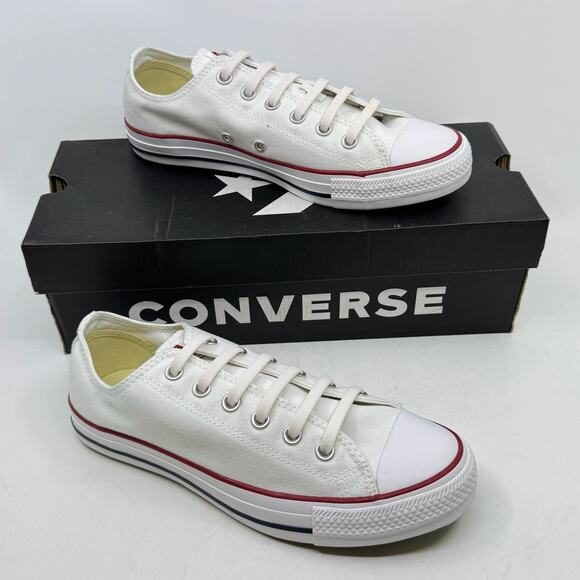 NWT CONVERSE CTAS OX Optical White Low Tops - Picture 1 of 14